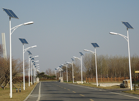山東省濟南市太陽能路燈工程